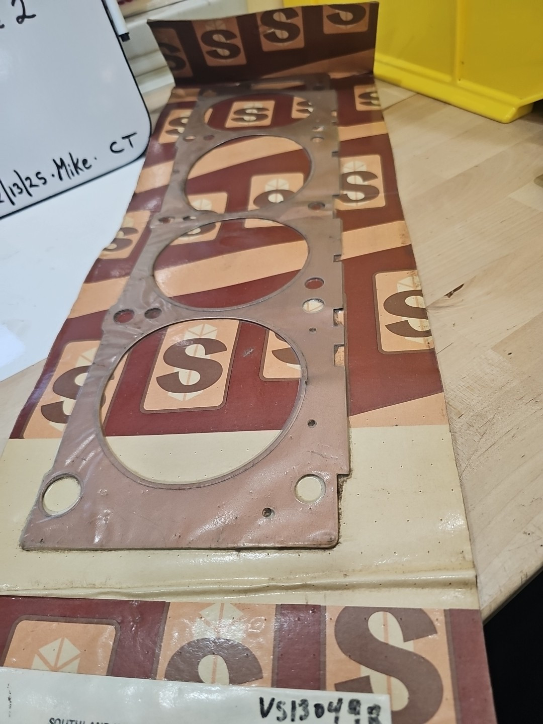 LOT#A NOS VINTAGE VICTOR ENGINE HEAD GASKET V-3389 FORD 1966 ENGINE 352 - Image 3