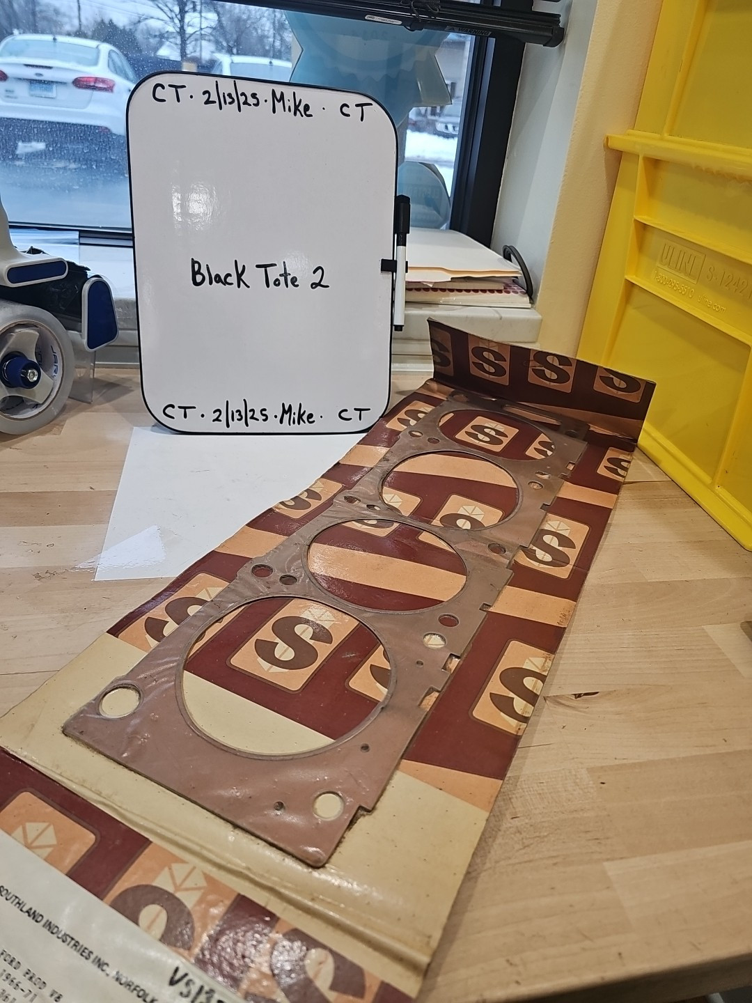 LOT#A NOS VINTAGE VICTOR ENGINE HEAD GASKET V-3389 FORD 1966 ENGINE 352