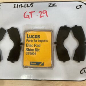 Lucas Disc Pad Shim Kit GS6004