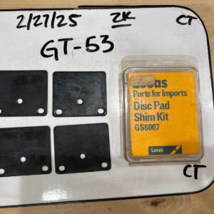 Lucas Disc Pad Shim Kit GS6007