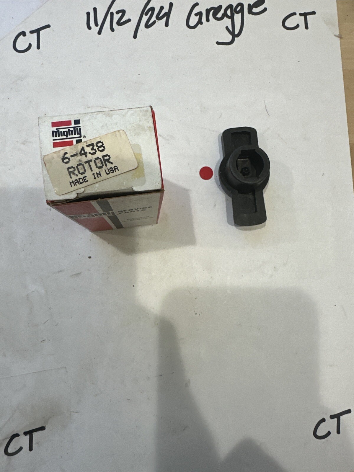 MIGHTY # 6-438 IGNITION ROTOR NEW replaces Mitsubishi oem # MD611850