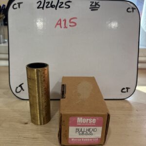 MORSE Marine Bearing BULLHEAD 1x2x4 Brass Prop Shaft Sleeve Bushing NOS