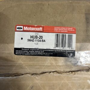 MOTORCRAFT HUB20 - HUB ASY - WHEEL 5W4Z-1104-BA