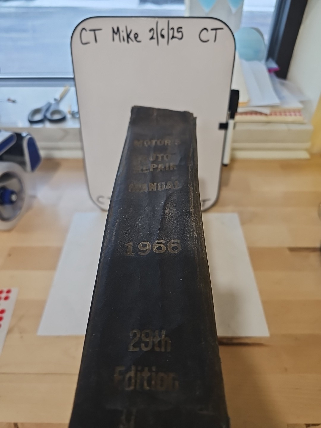 MOTORS AUTO REPAIR MANUAL SHOP SERVICE BOOK 1959-1966 - Image 3