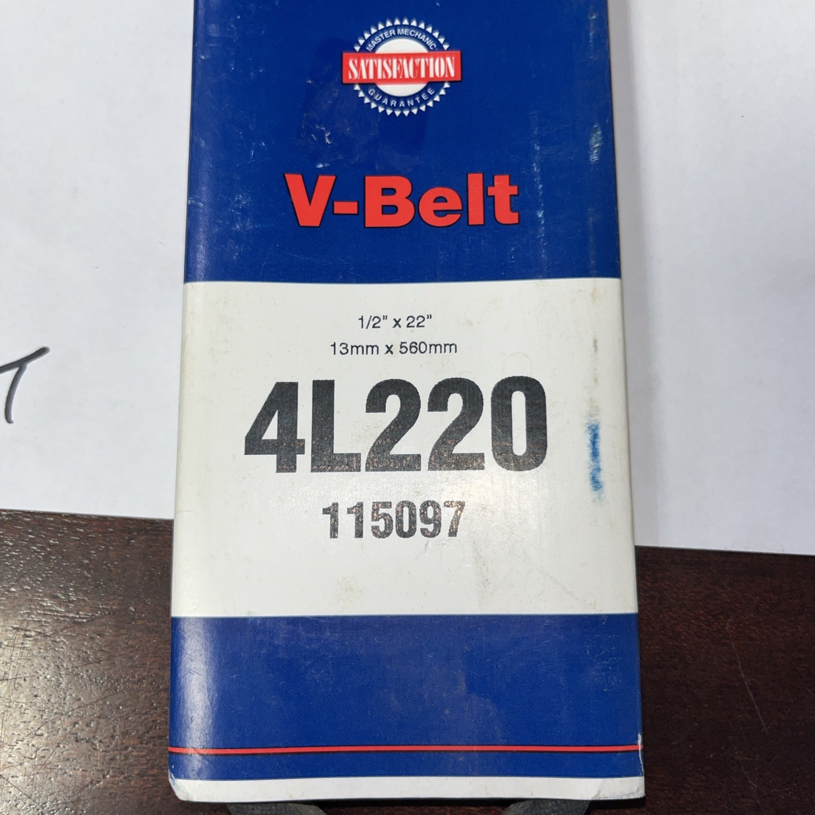 Master 4L220 Lawn & Garden Power Equipment Accessory Drive Belt - 1/2" X 22" - Image 3