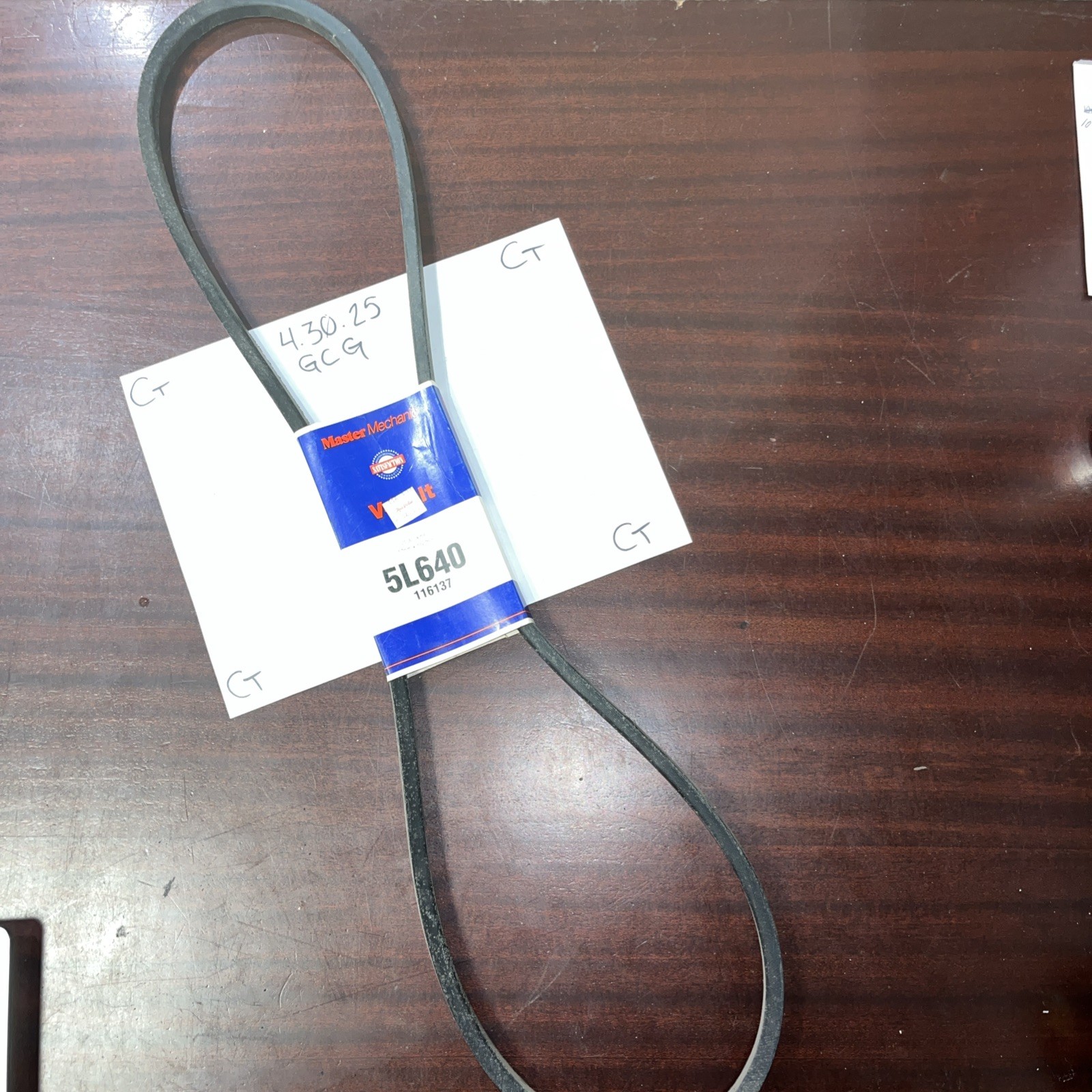 Master mechanic V belt 5L640 - Image 4