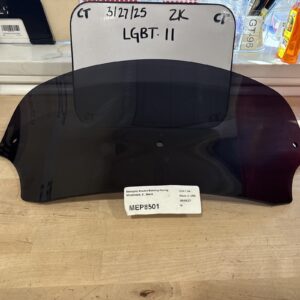 Memphis Shades Batwing Fairing Windshield 5”, Black MEP8501