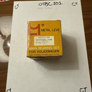 Metal Leve BC-105-J-25MM Main Bearings .25mm For 1960-79 VW 1.2L 1.6L 1.7L 1.8L
