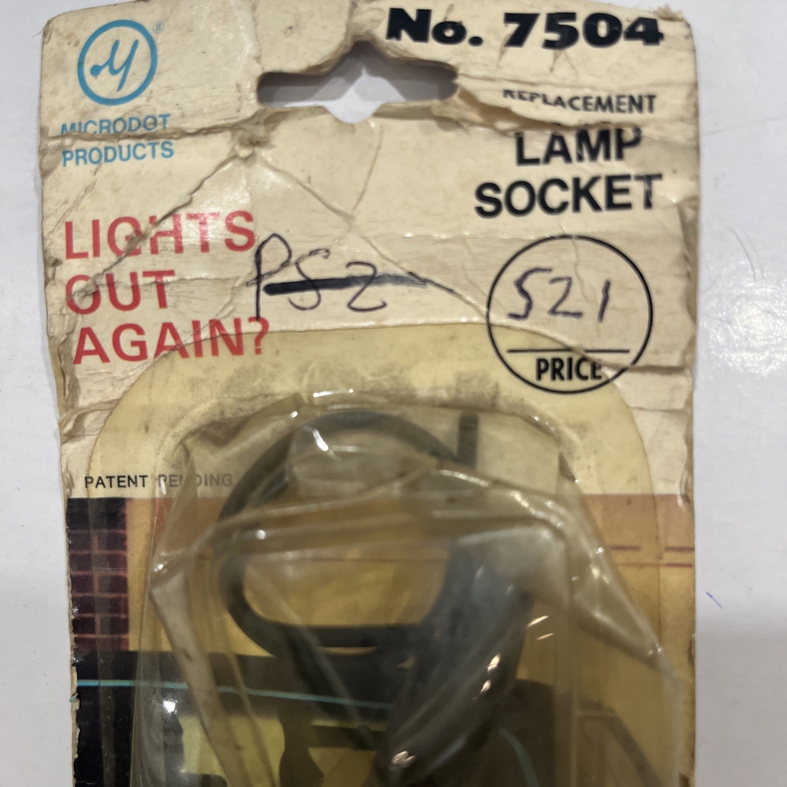 Microdot Products Replacement Lamp Socket # 7504 - Image 4