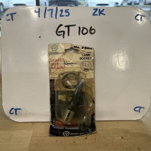 Microdot Products Replacement Lamp Socket # 7504