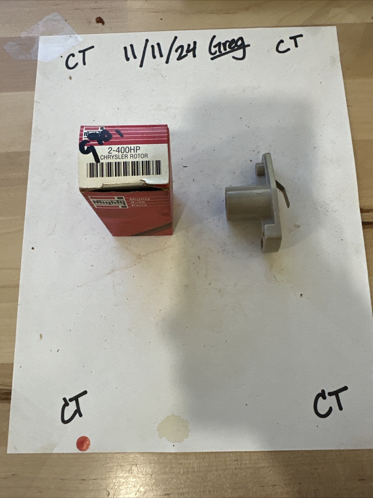 Mighty 2-400HP Distributor Rotor 1960-81 Dodge Plymouth 61-81 Chrysler 65-81 Trk