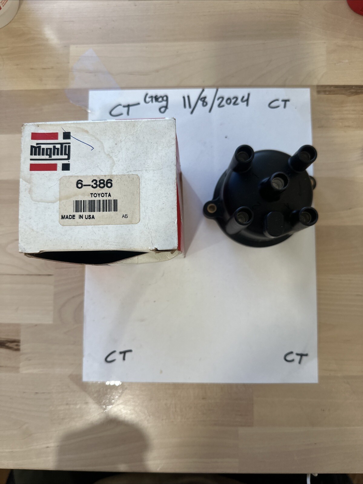 Mighty 6-386 Distributor Cap