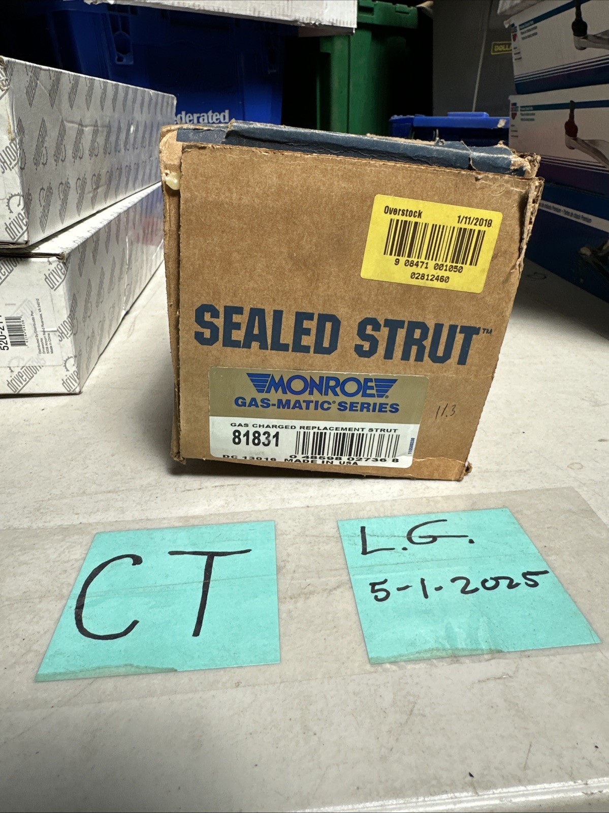 Monroe 81831 GM Rear Gas Charged Strut