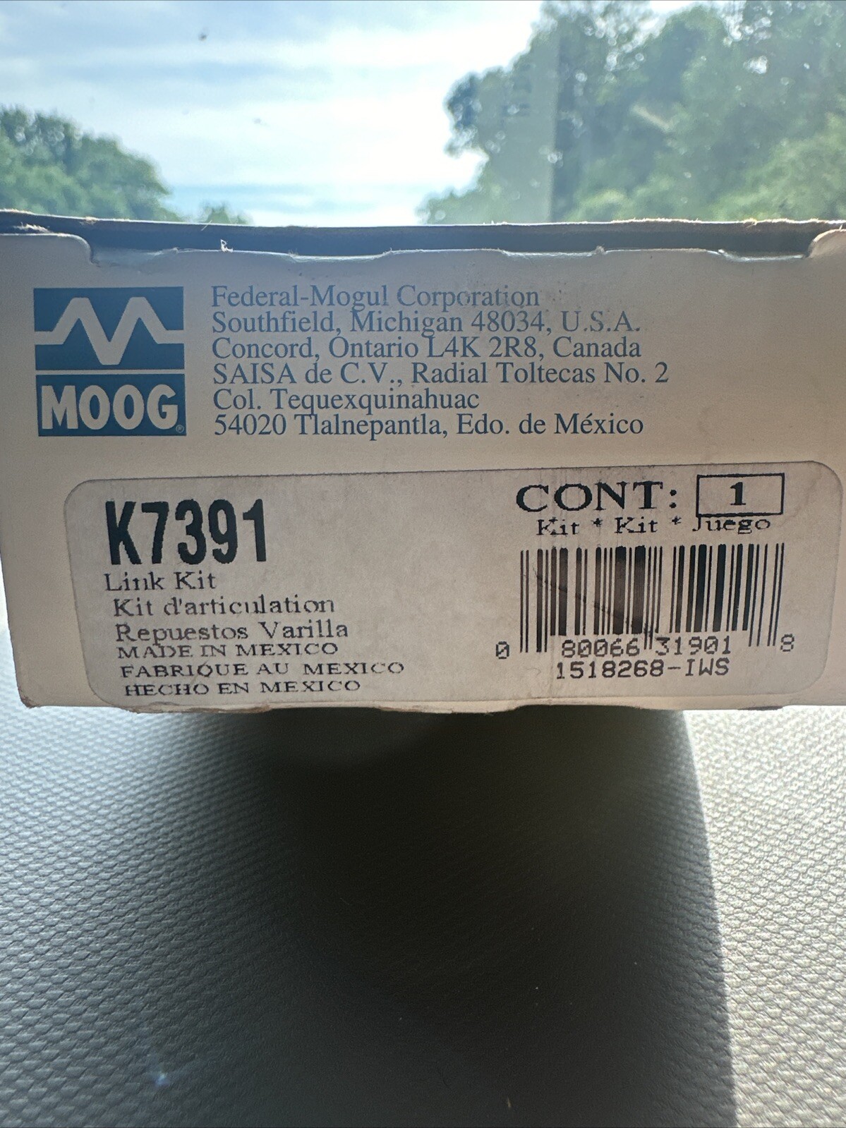 Moog Chassis Parts K7391 Sway Bar Link Kit