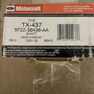 Motorcraft Front Left Driver Side Axle Shaft Assembly TX-437, 5F2Z-3B436-AA