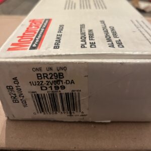 Motorcraft OEM Disc Brake Pad Set Front BR29B Ford Lincoln Mercury 1981-1994 NOS