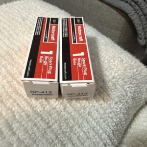 Motorcraft SP-412 Spark Plug (AGSF24N)(Genuine)(2) Plugs