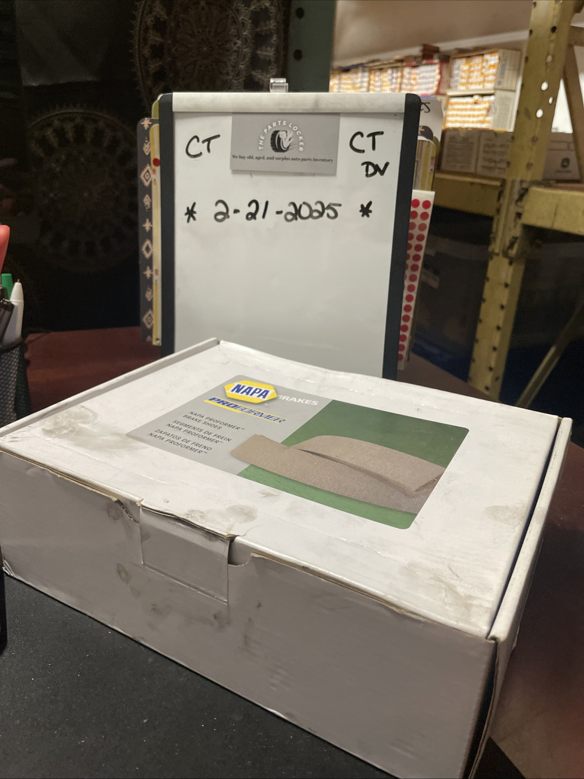 NAPA BRAKE SHOES TS-10764 (HALF SET 2 Shoes Only)