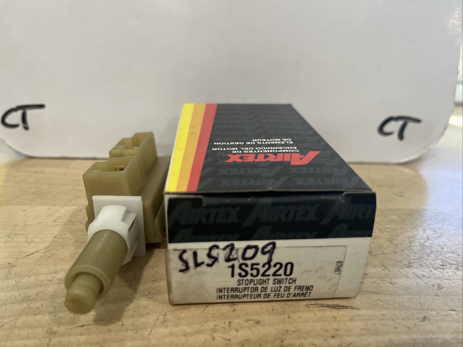 NEW Airtex Brake Light Switch 1S5220 Grand Prix Lumina Regal Cutlass 1994-1995 - Image 4