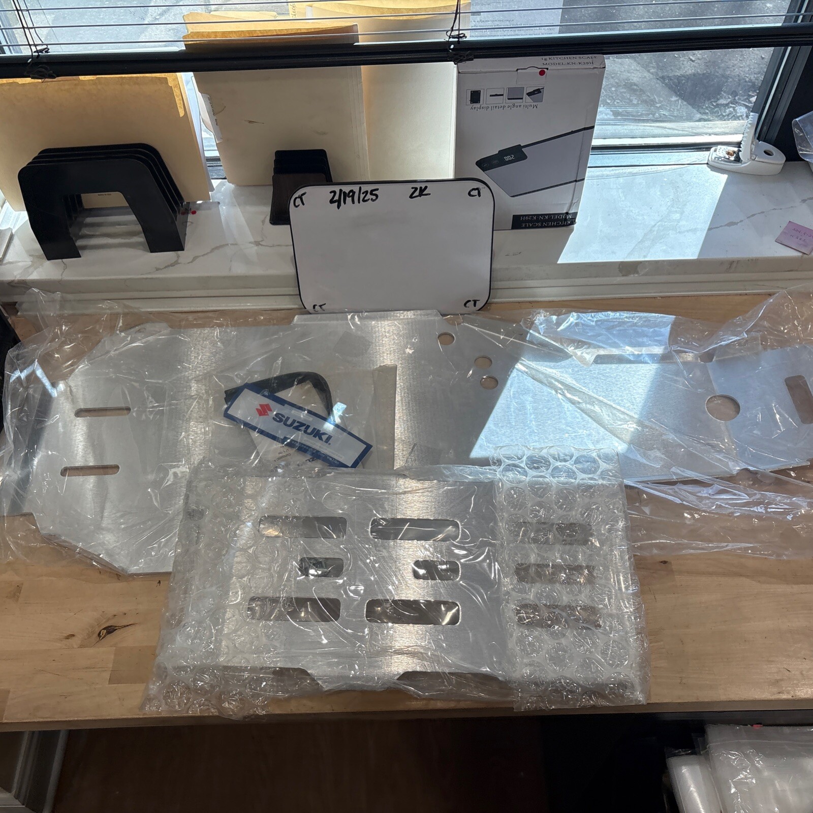 *NEW Aluminum Main Skid Plate Suzuki Kingquad LTA 500/700/750 09-16 990A0-43014 - Image 3