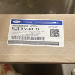 NEW Ford 21-24 F-150 XLT Fender Exterior Trim Nameplate ML3Z16720MA