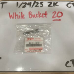 NEW GENUINE SUZUKI 45191-24F00 BOLT, SEAT FRONT 6X40 HAYABUSA GSX1300 1999-2007