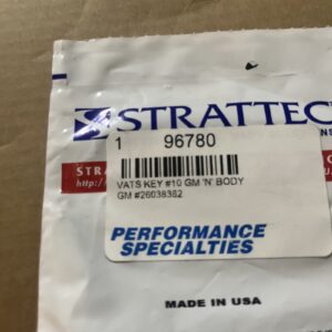 NEW Genuine GM Double Sided VATS Chip Key #10 596780 26038362 SEALED 3.74 K-Ohms
