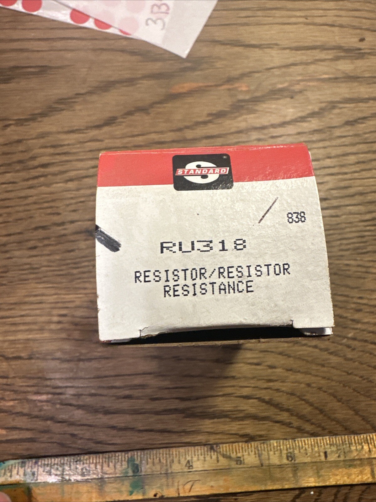 NEW HVAC Blower Motor Resistor Rear Standard RU-318