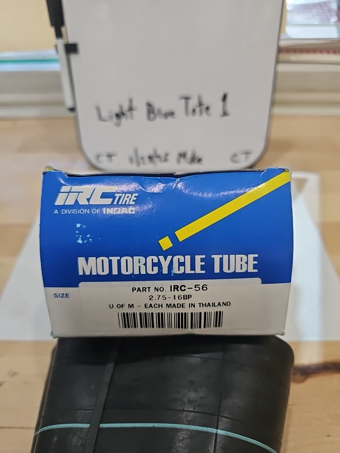 NEW IRC MOTORCYCLE TIRE TUBE IRC-56 2.75-16 - Image 4