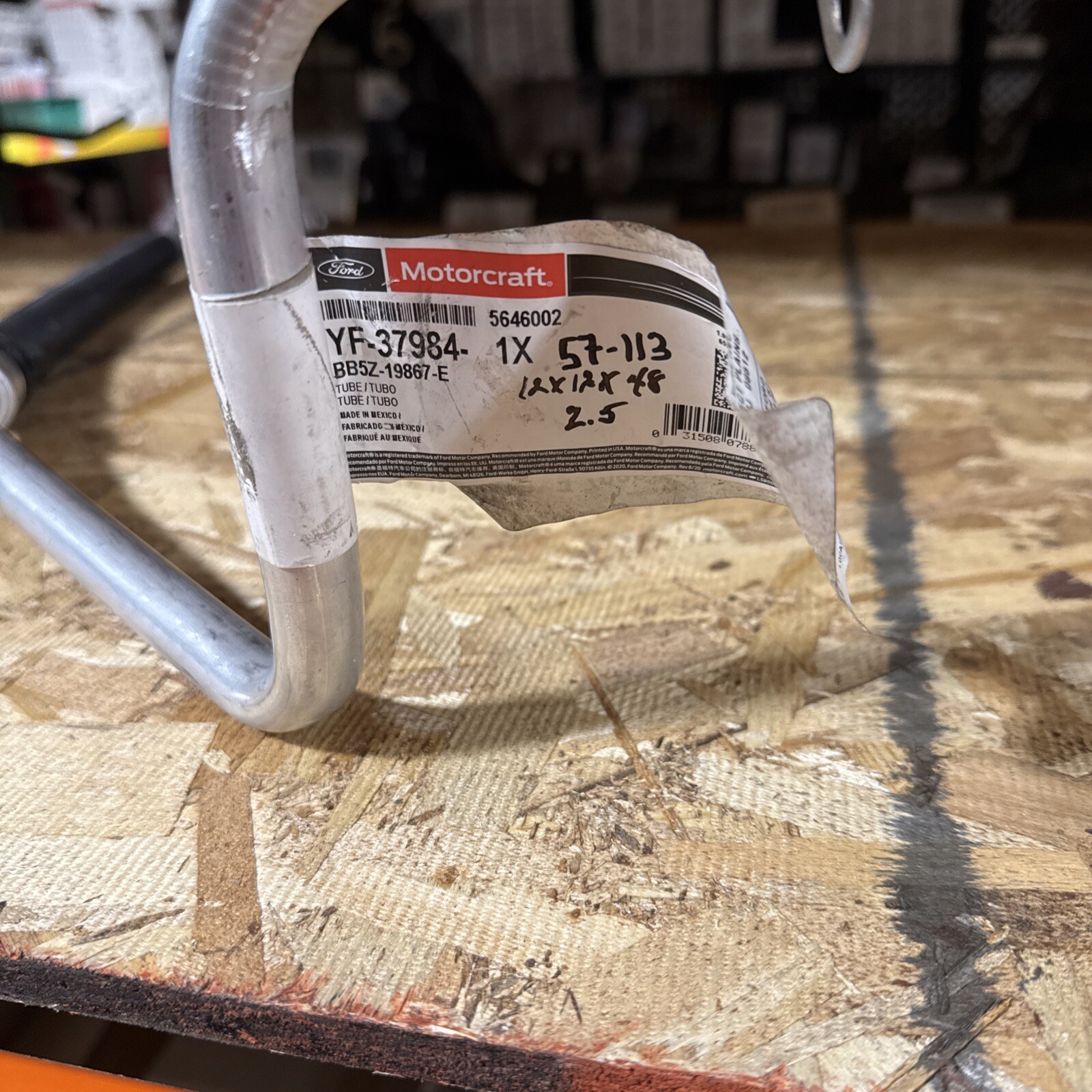 NEW Motorcraft A/C Refrigerant Suction Hose YF-37984 Ford Explorer 2011-2019