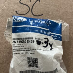 NEW OEM Ford Rear Axle Drive Shaft Nut 2017-2022 (3) Nuts SuperDuty W719280-S439