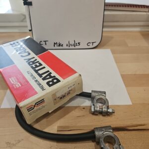 NEW OLD STOCK GENUINE BATTERY CABLE Borg Warner A15-1H