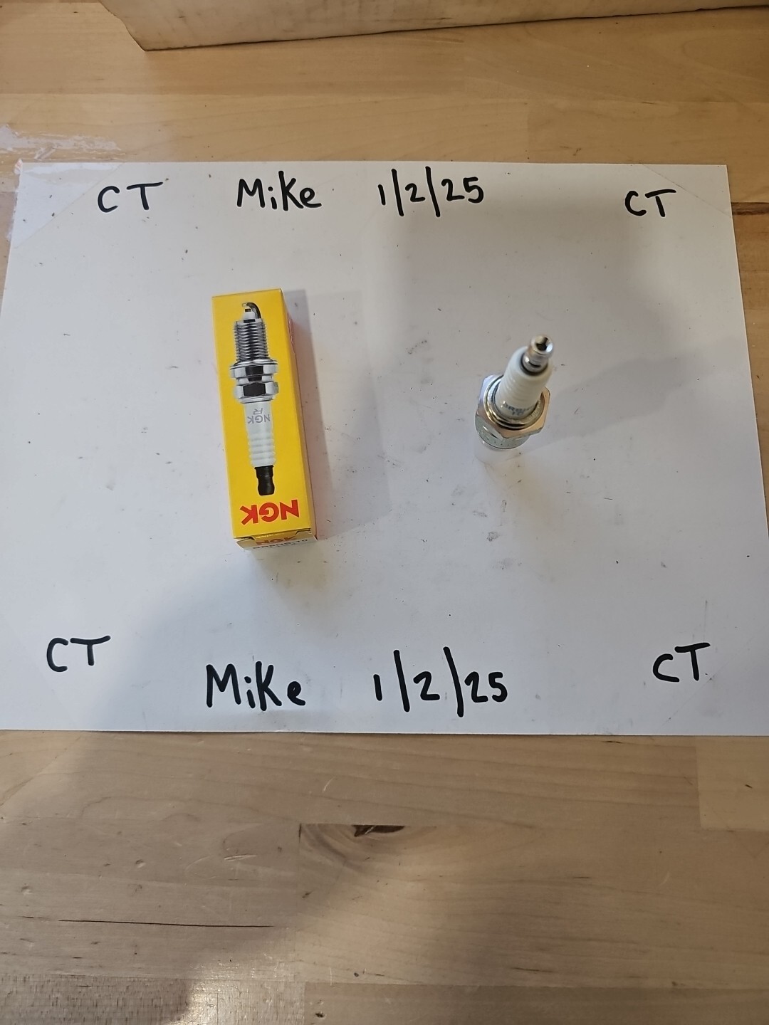 NGK Spark Plug 1134 Standard BR8HS-10 14mm .500" Flat