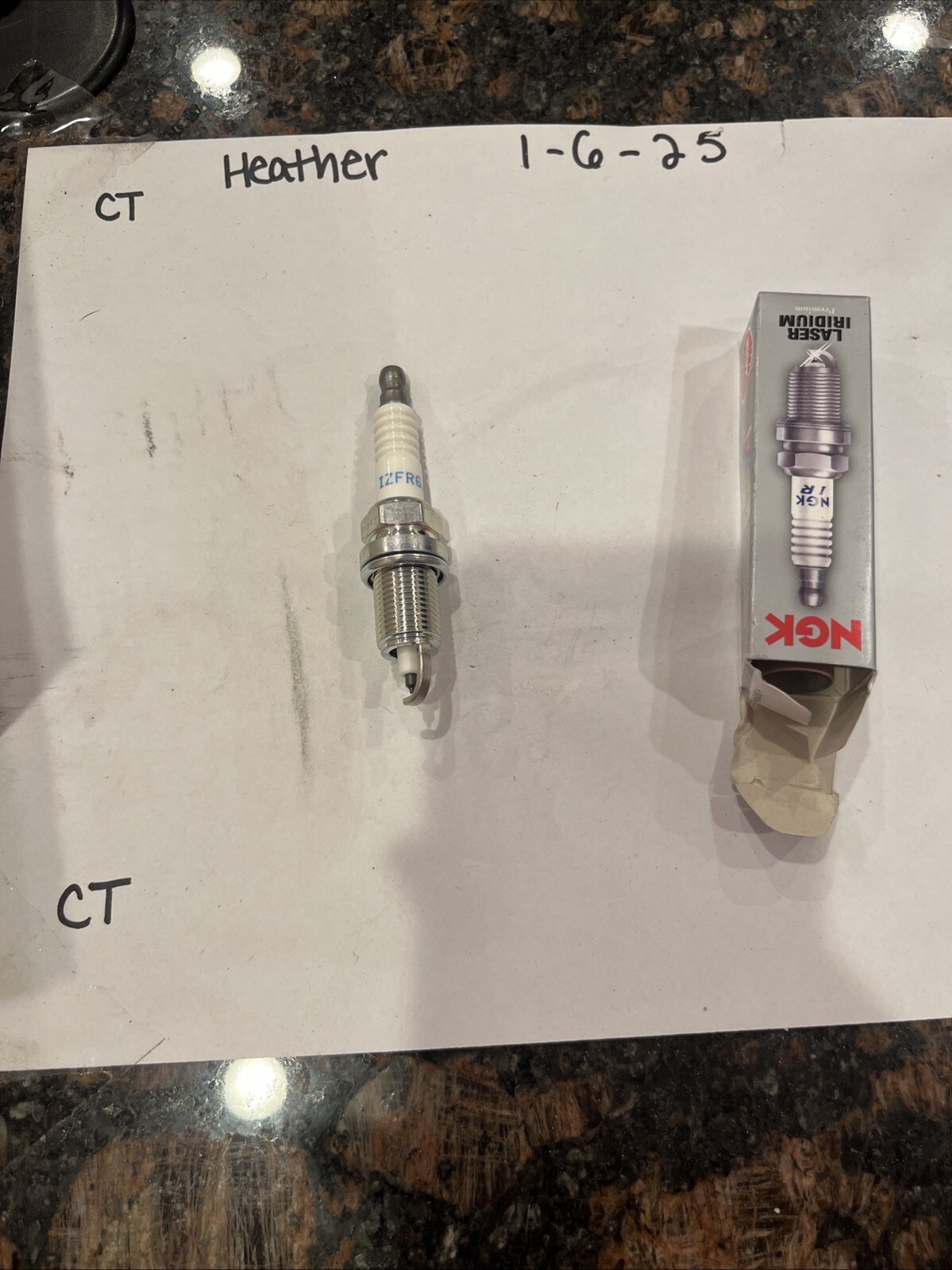 NGK Spark Plug IZFR6J 4462 - Image 3