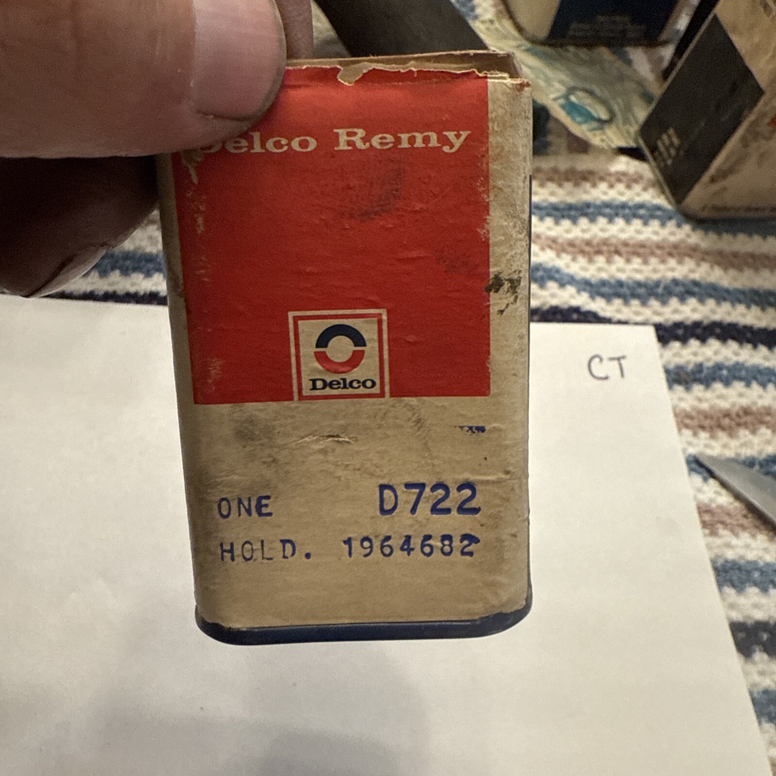 NOS 1962-71 Chevy Pontiac Olds Z28 GTO 442 Alternator Brush Holder GM # 1964682 - Image 3