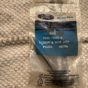 NOS 1988 - 1991 FORD TEMPO MERCURY TOPAZ HEADLIGHT ADJ SCREW & NUT E83Z-13032-A