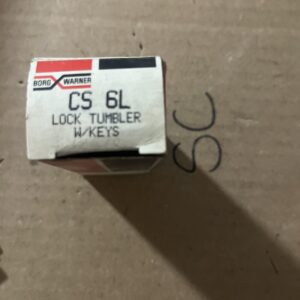 NOS BORG WARNER CS-6L IGNITION SWITCH WITH LOCK TUMBLER & 2 KEYS MOPAR CHRYSLER