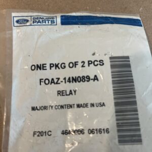NOS FORD HARDWARE RELAY PART NUMBER F0AZ-14N089-A