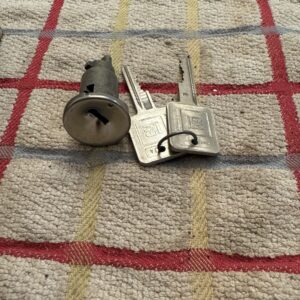 NOS GM 695450 IGNITION LOCK CYLINDER Coded 0103BO CHEVELLE NOVA 1966-1967