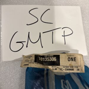 NOS Genuine GM 10135306 Hose, Heater Inlet 2.8L 3.1L 1985-92 Camaro & Firebird