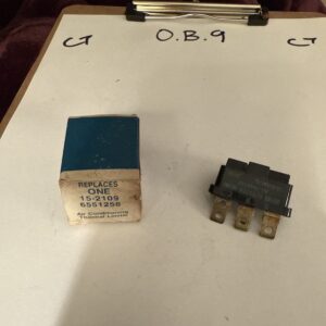 NOS Liberty Electric GM #6551258 air conditioning thermal limiter in box