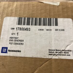 NOS OEM 2004 2014 GM SMOKERS PACKAGE GM # 17800493