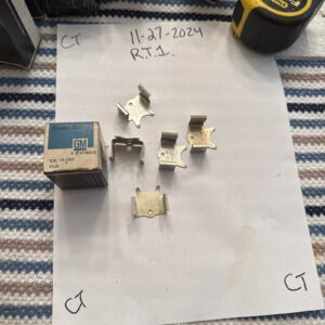 NOS OEM GM 5716615 Clip, Handle Outer SET OF FIVE