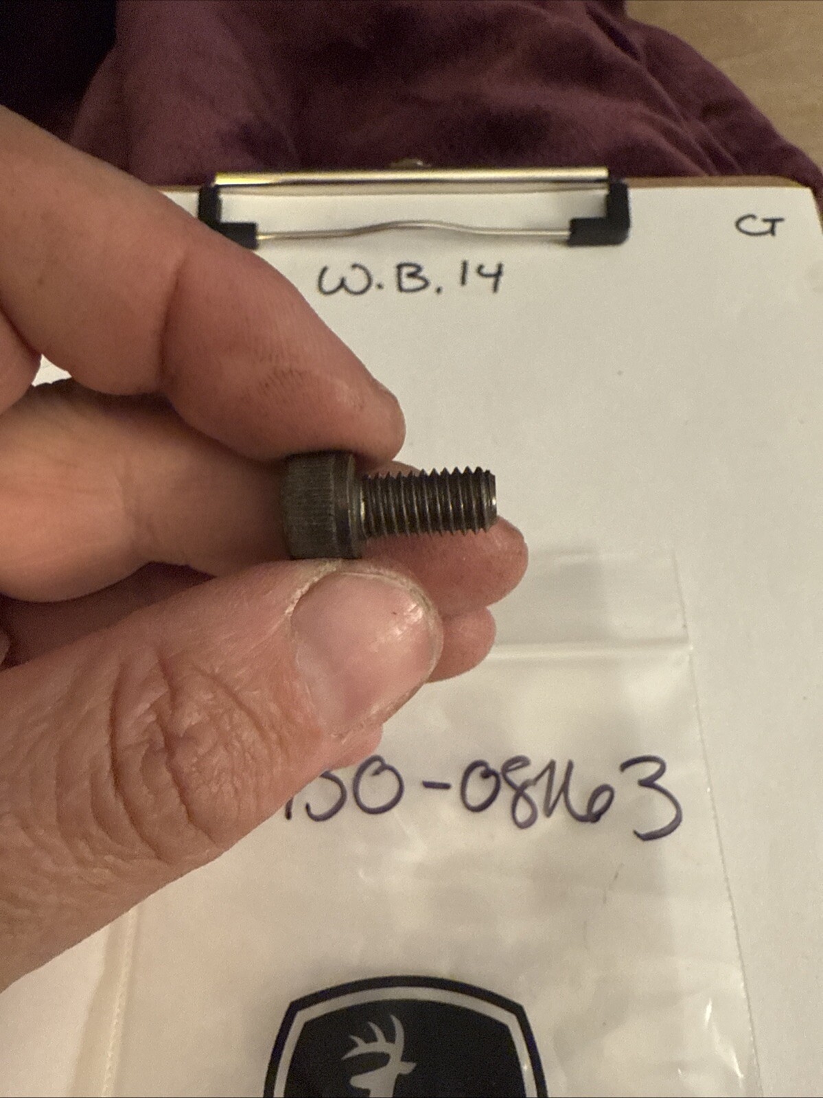 NOS SUZUKI 1987-0 GS GSX DR VS VZ VL LS LT SV BOLT (8X16) PART# 07130-08163 - Image 4