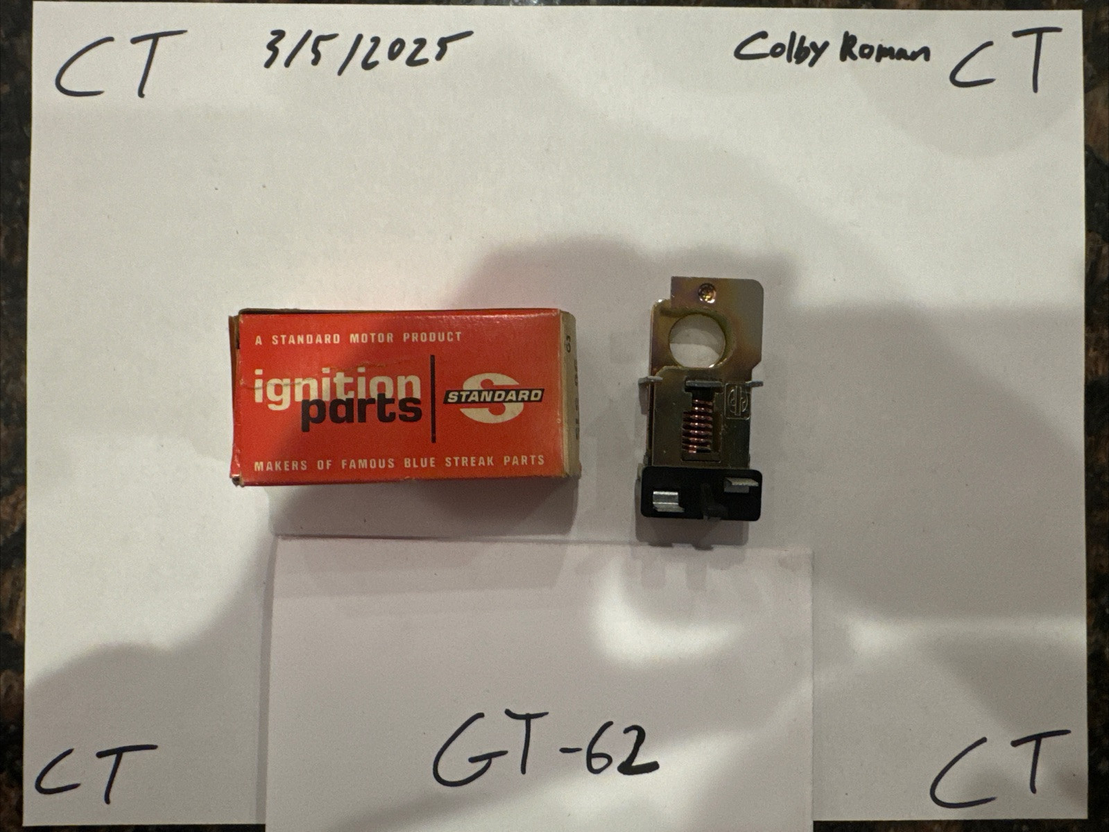 NOS Standard SLS-96 Brake Light Switch