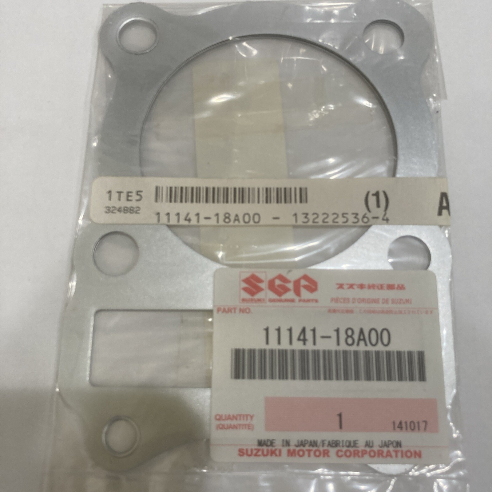NOS Suzuki Cylinder Head Gasket 1986-2013 DR200 1985-1993 LT230 11141-18A00 - Image 3