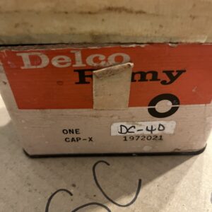 NOS Vintage Delco Remy V8 Distributor Cap 1949-56 Ford Lincoln Mercury 1972021