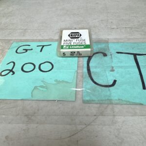 Napa Fuses MIN-25 Automotive 5 Pack NEW in package