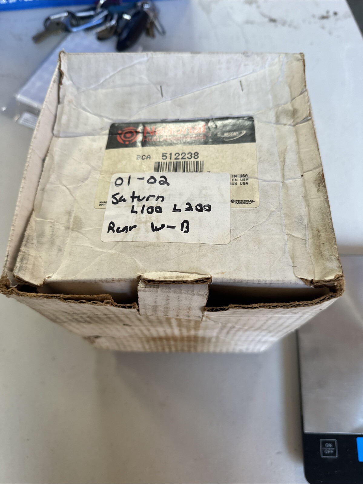 National Seals 512238, WHEEL HUB