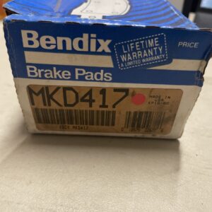 New BENDIX MKD417 Semi-Metallic BRAKE PADS